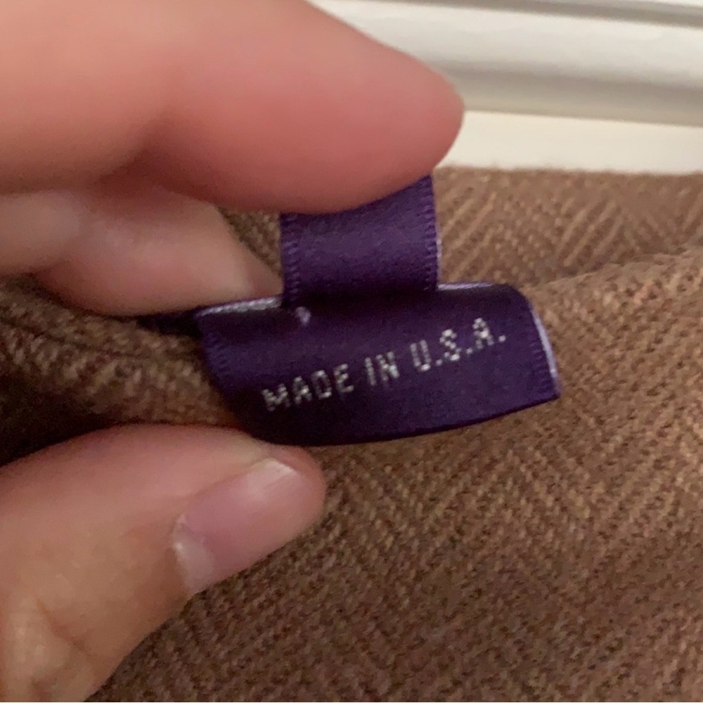 Ralph Lauren Purple Label Wool Pencil Skirt - Picture 8 of 8